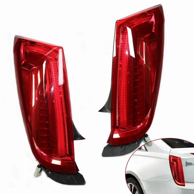AAUTO [ซ้ายหรือขวา] สําหรับ 2013 2014 2015 2016 2017 Cadillac XTS LED โคมไฟไฟเบรกหางแดงซ้ายหรือขวา