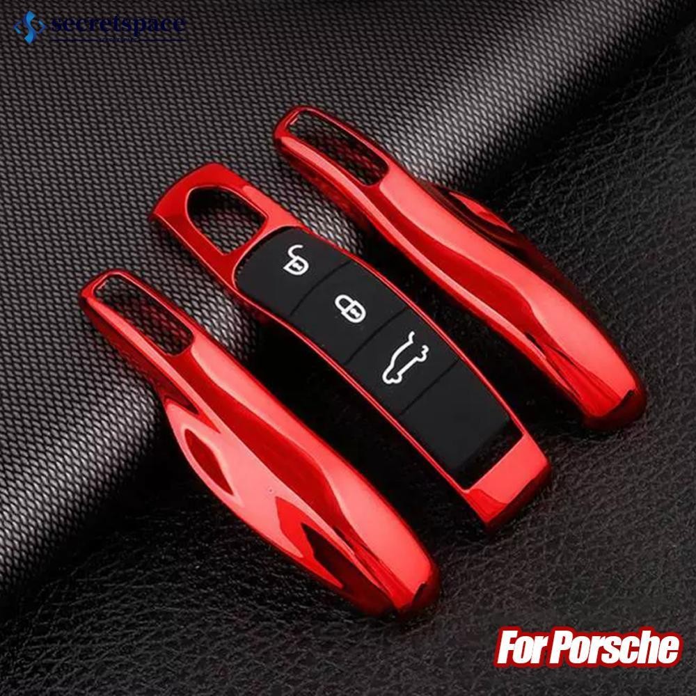 Secretspace 4 ชิ้น/เซ็ตรถสมาร์ท Remote Key Case Fob ชุดสําหรับ Porsche Cayman Cayenne 911 970 981 99