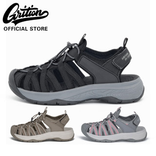 GRITION ผู้หญิงรองเท้ากีฬาเปิดนิ้วเท้าตาข่ายเดินป่ากีฬากลางแ…