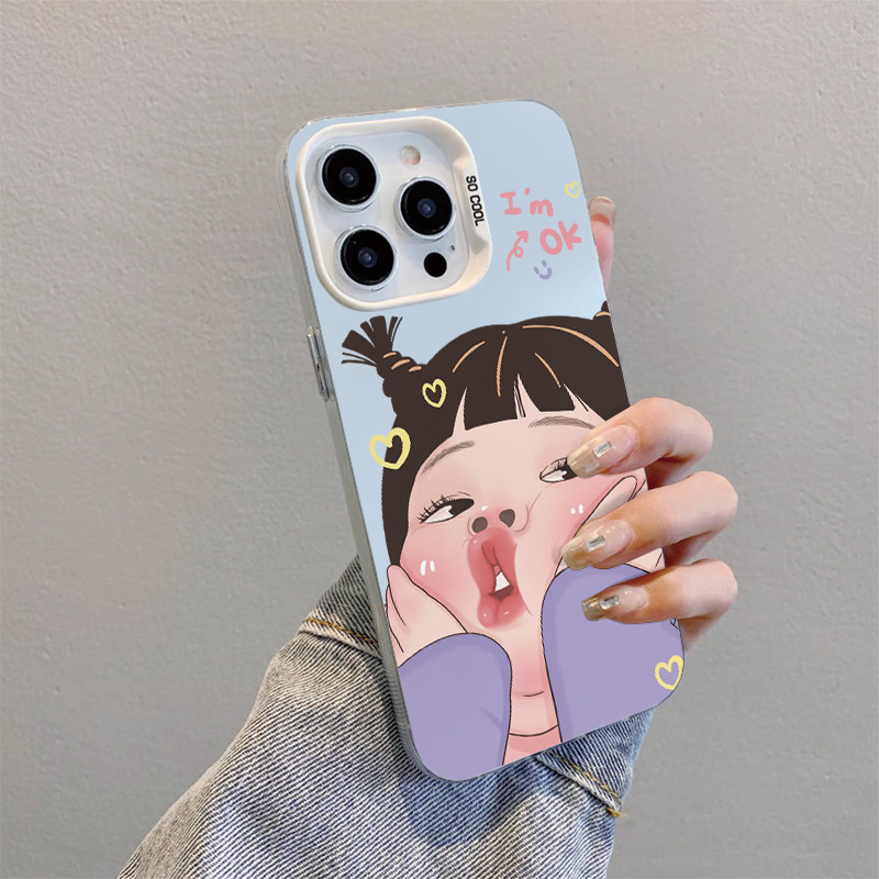 🦋Violet🦋โทรศัพท์มือถือกันกระแทกและกันลื่นจัดส่งจากประเทศไทยiPhone16 12 11 15 14 13ProMax 7 8Plus X/XS Max XR 14 15Plus - รูปที่ 5