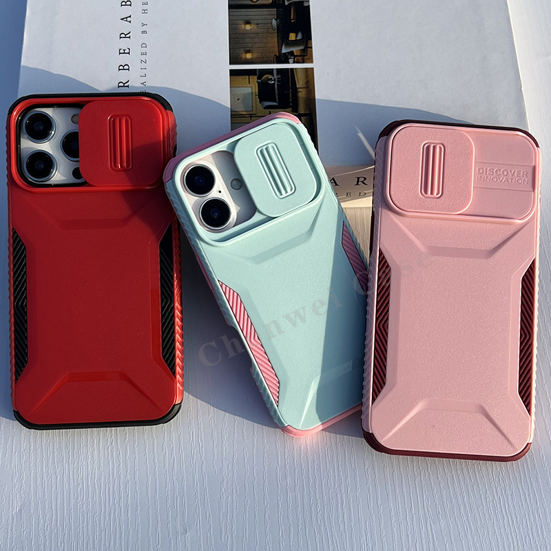 ใหม่ 2 in 1 Matte กันกระแทกสําหรับ iPhone 16 16Promax 15Promax 15 15Pro 15Plus 13Promax 14Promax 11 13Pro 14Pro 14 12 17Pro 17Promax X Xs Xr Xsmax 11Pro 11Promax 7Plus