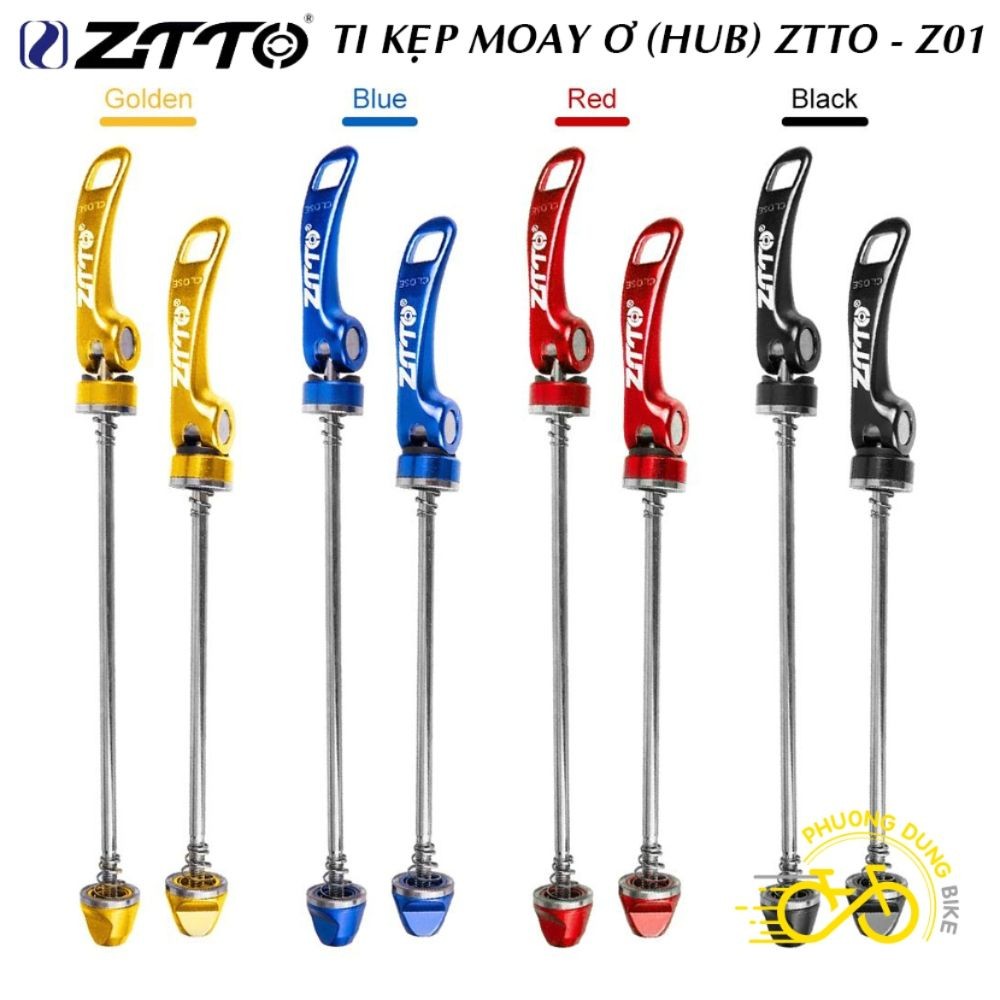 ZiTTO แคลมป์ดุมล้อจักรยาน คู่ - Z01