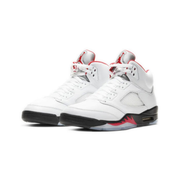 A/J 5 Retro "Flaming Red" 2020 DA1911-102 รองเท้าผู้หญิงผู้ชาย