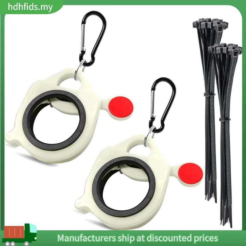 [in ]2PCS สาย Zip Tie Organizer- สําหรับ Heavy Duty Ties และโลหะ Ties, zip Ties สําหรับเข็มขัดเครื่อ