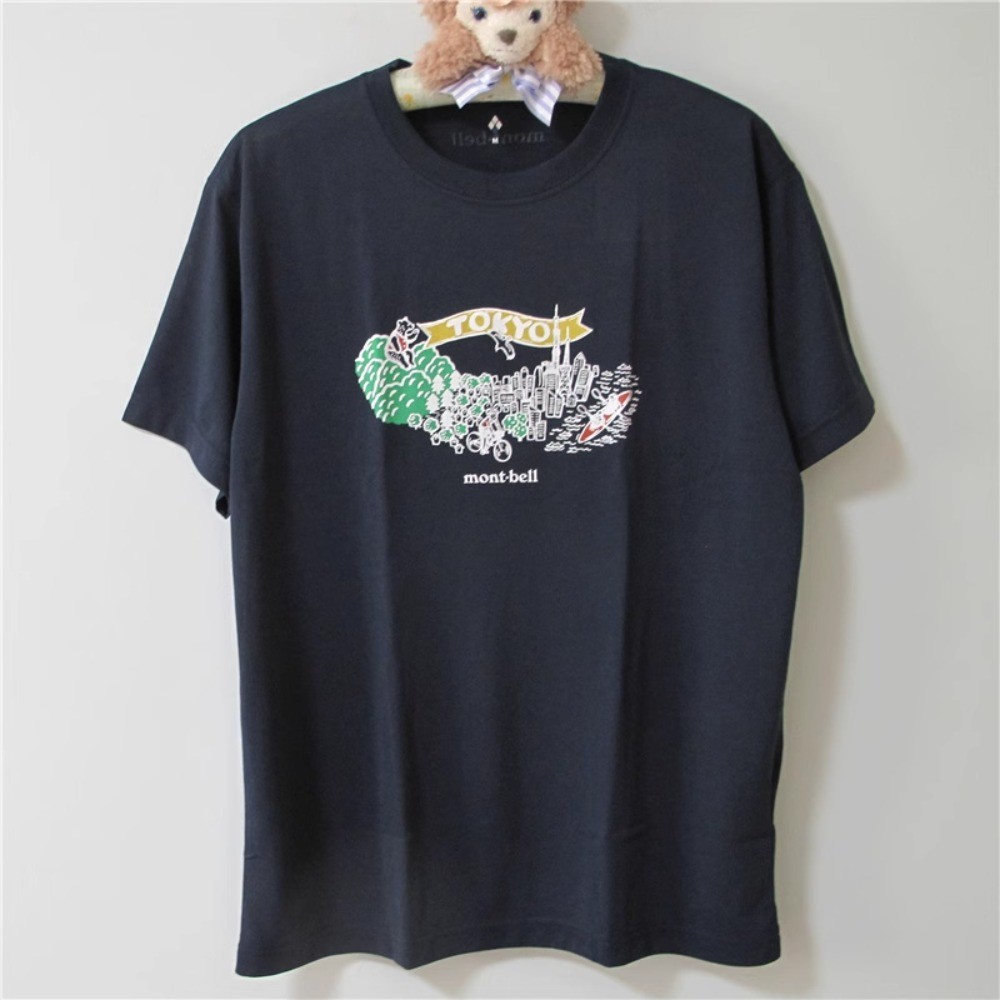 พร้อมส่ง Montbell High-quality Canoe Hokkaido Okinawa Nara Tokyo Momotaro Print 200GSM Soft Premium 