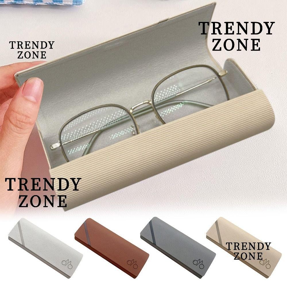 Trendyzone กล่องแว่นตา, Creative Multifunctional แว่นตากันแดดกระเป๋า, Eye สวมใส่อุปกรณ์เสริมความเครียดบรรเทา PU หนังแว่นตาอ่านหนังสือผู้ชายผู้หญิง