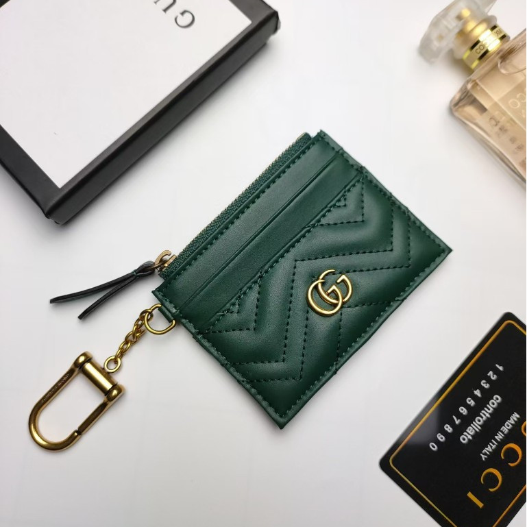 ผู้ถือบัตร MARMONT Series Original Order Cowhide Multi-Card Slot พร้อมกล่องของขวัญ GG333333-1031