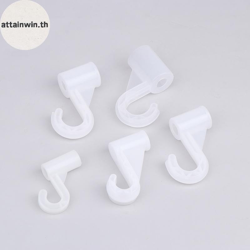 Attainwin 10 ชิ้นพลาสติกหนา Hook สําหรับชุด Locker ชั้นวางตู้เสื้อผ้า Hook อุปกรณ์ DIY Party Supplies เด็กเต็นท์เกมห้องข้อต่อ th