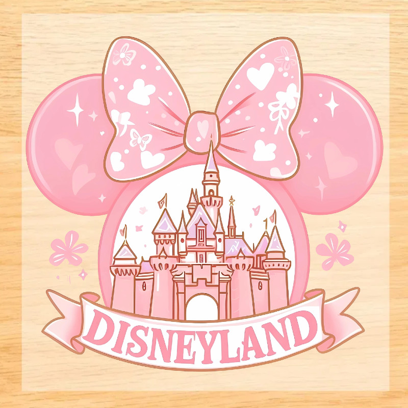 สติ๊กเกอร์มินนี่แฟชั่น สติ๊กเกอร์นําไฟฟ้าความร้อนของดิสนีย์ มิกกี้เมาส์ บันทึก สติ๊กเกอร์ล้างทําความสะอาดได้ เสื้อยืดและกระ - รูปที่ 5