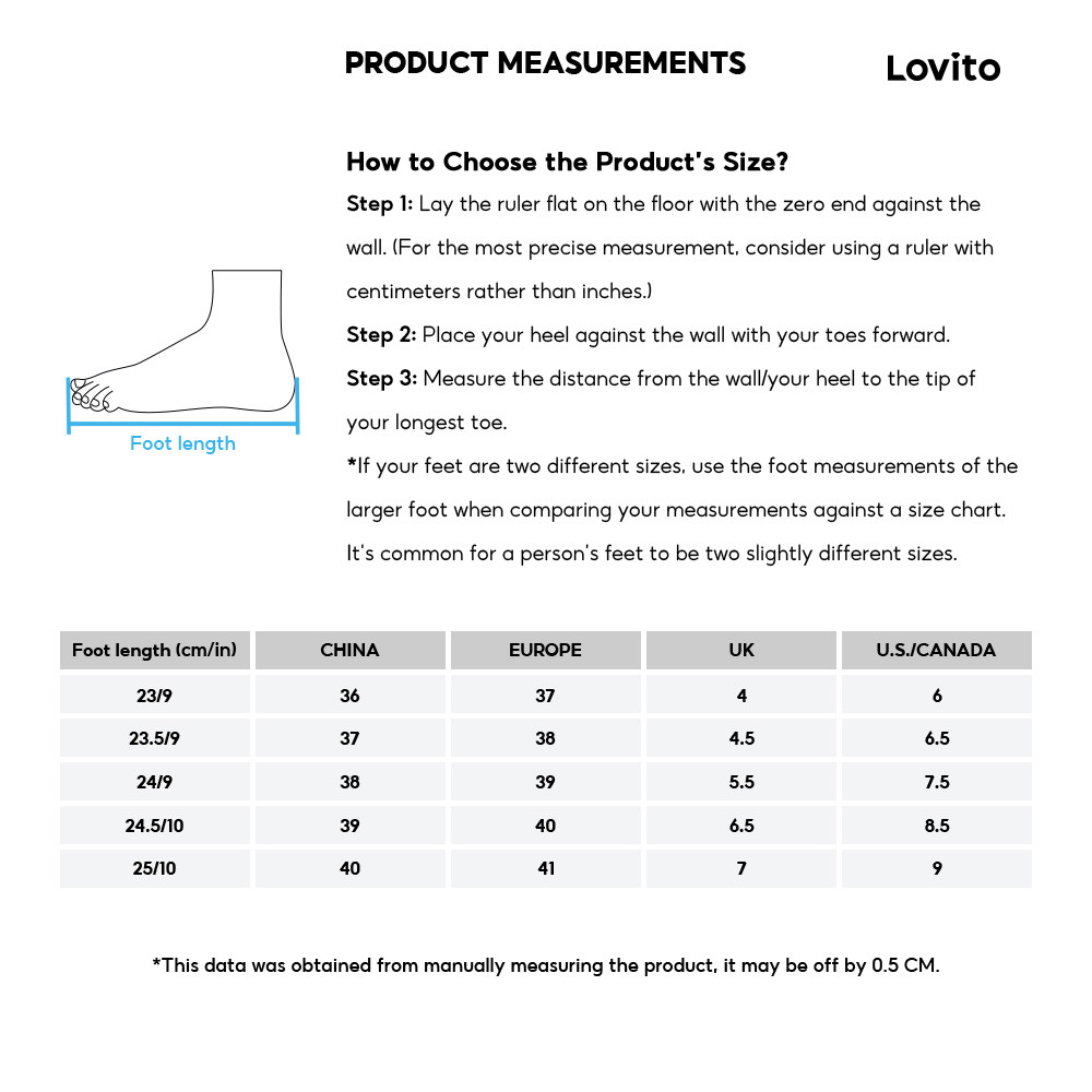 Lovito สง่างามสีพื้นไขว้อเนกประสงค์พื้นหนาเพิ่มความสูง Wedges สําหรับผู้หญิง  LFA65254