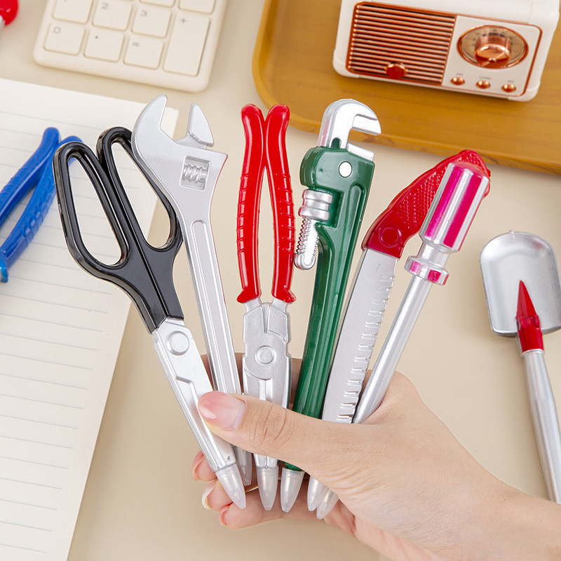 สร้างสรรค์เครื่องมือการสร้างแบบจําลองปากกาลูกลื่นจําลองเครื่องเขียนอุปกรณ์การเรียนรางวัลwj747