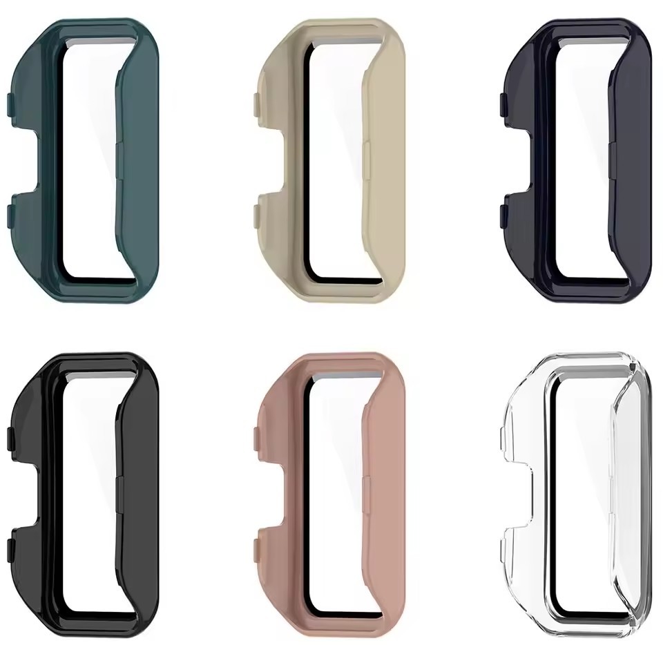 กระจกนิรภัย + กรณีสําหรับ For Huawei Band 10 สมาร์ทนาฬิกาทุกรอบกันชนป้องกันหน้าจอสําหรับ For Huawei Band 10 อุปกรณ์เสริมฝาครอบ