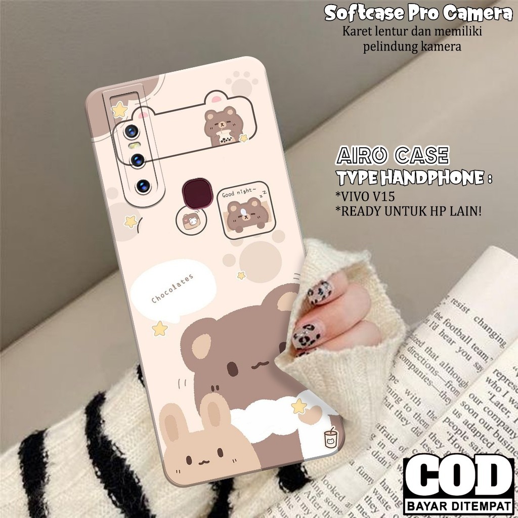 เคส HP ล่าสุด VIVO V15 - เคส VIVO V15 Softcase - เคสแฟชั่นการ์ตูน - เคส VIVO V15 - เคส Pro Camera So