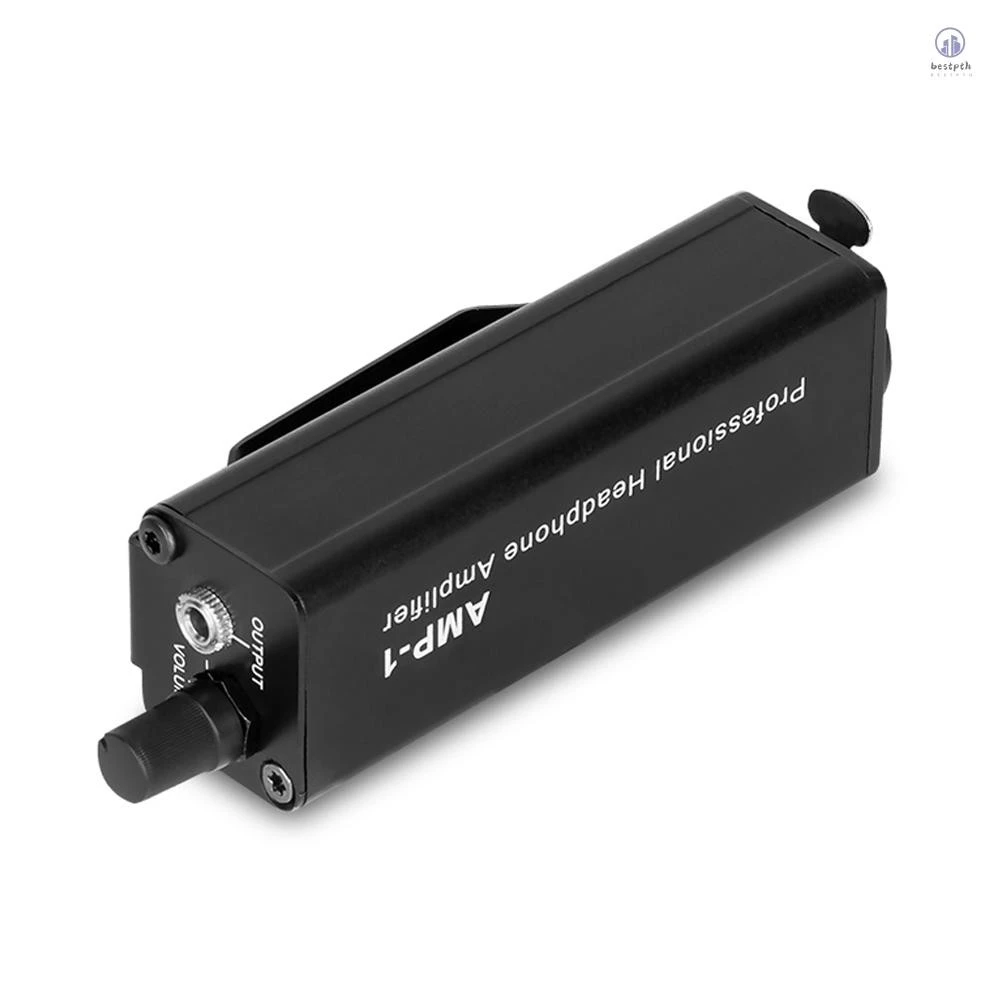 In-ear Monitor Amplifier ตัวแปลงเครื่องขยายเสียงหูแบบพกพา XLR ถึง 3.5 มม. ตัวแปลงเครื่องขยายเสียงหู Plug and Play Lossless Transmission สําหรับการแสดงบนเวทีการสร้างเพลง