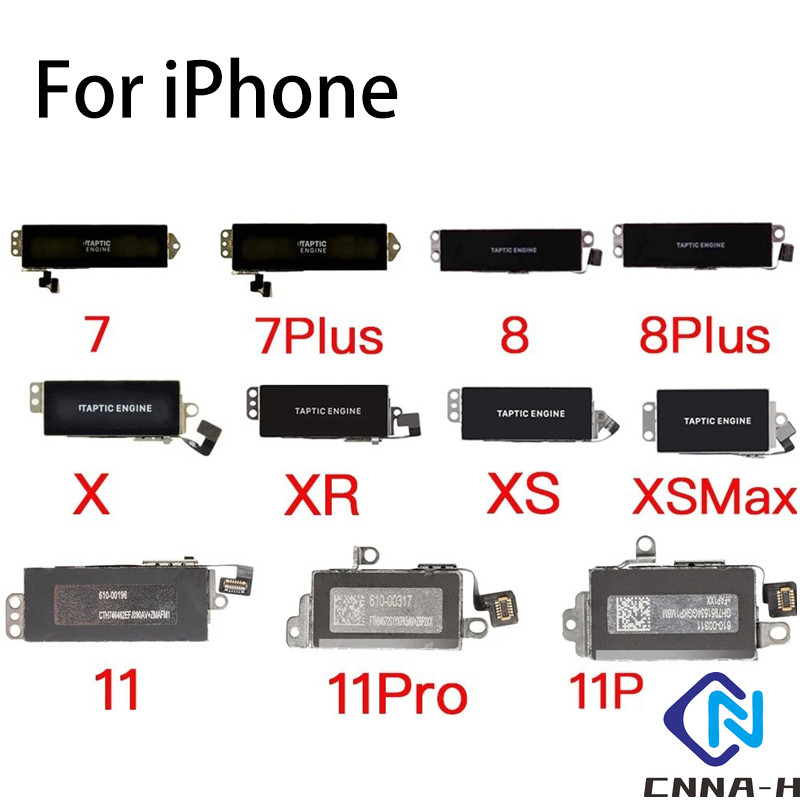 สําหรับiPhone 6 6s 7 7P 8 Plus X XR XS Max 11 Pro Max Tapticเครื่องยนต์Vibratorมอเตอร์Flex Cableซ่อมเปลี่ยน