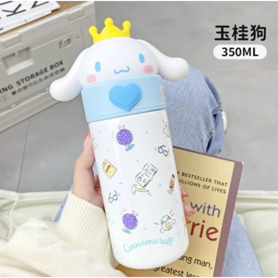 MERAH DEFECT (OTH558 / OTH802 ) (KIDS) ขวดดื่มสําหรับเด็ก กระติกน้ําร้อน สแตนเลส mostif sanrio cinam