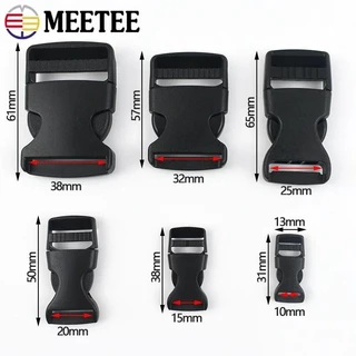 1 PC หัวเข็มขัดพลาสติกด้านข้าง สำหรับ Release Buckles ปรับแต่งกระเป๋าเป้และสัตว์เลี้ยง พร้อม Webbing Clasp และ DIY อุปกรณ์เสริม