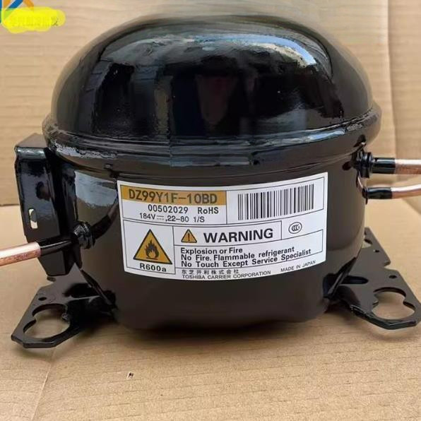 สำหรับชิ้นส่วนคอมเพรสเซอร์ตู้เย็นอินเวอร์เตอร์ Toshiba R600a DZ99Y1F-10BD