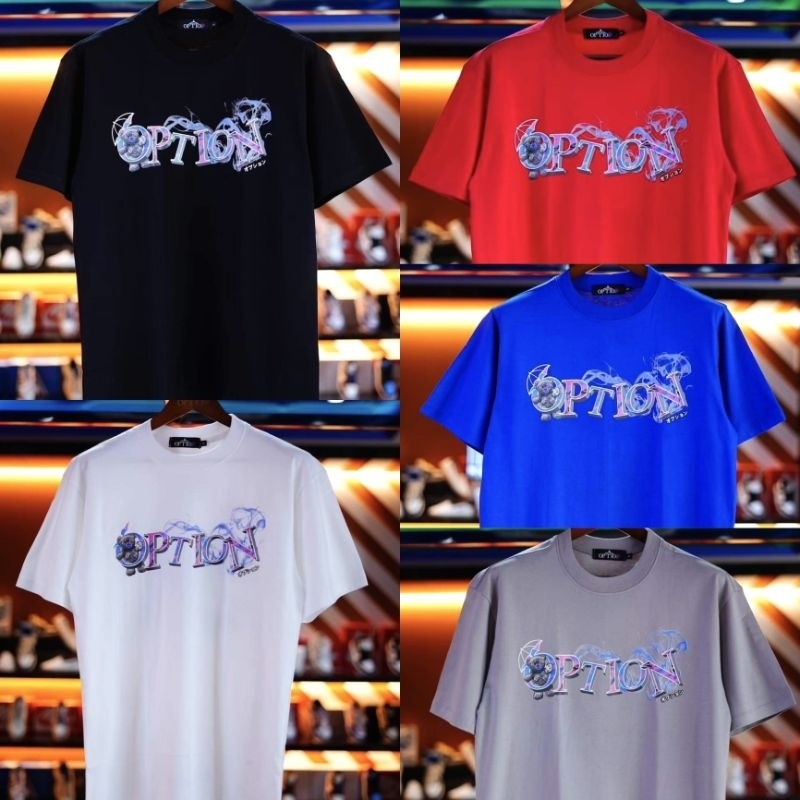 เสื้อยืด Option Bear BangSean ผ้าฝ้ายแท้ สวมใส่สบาย S-5XL