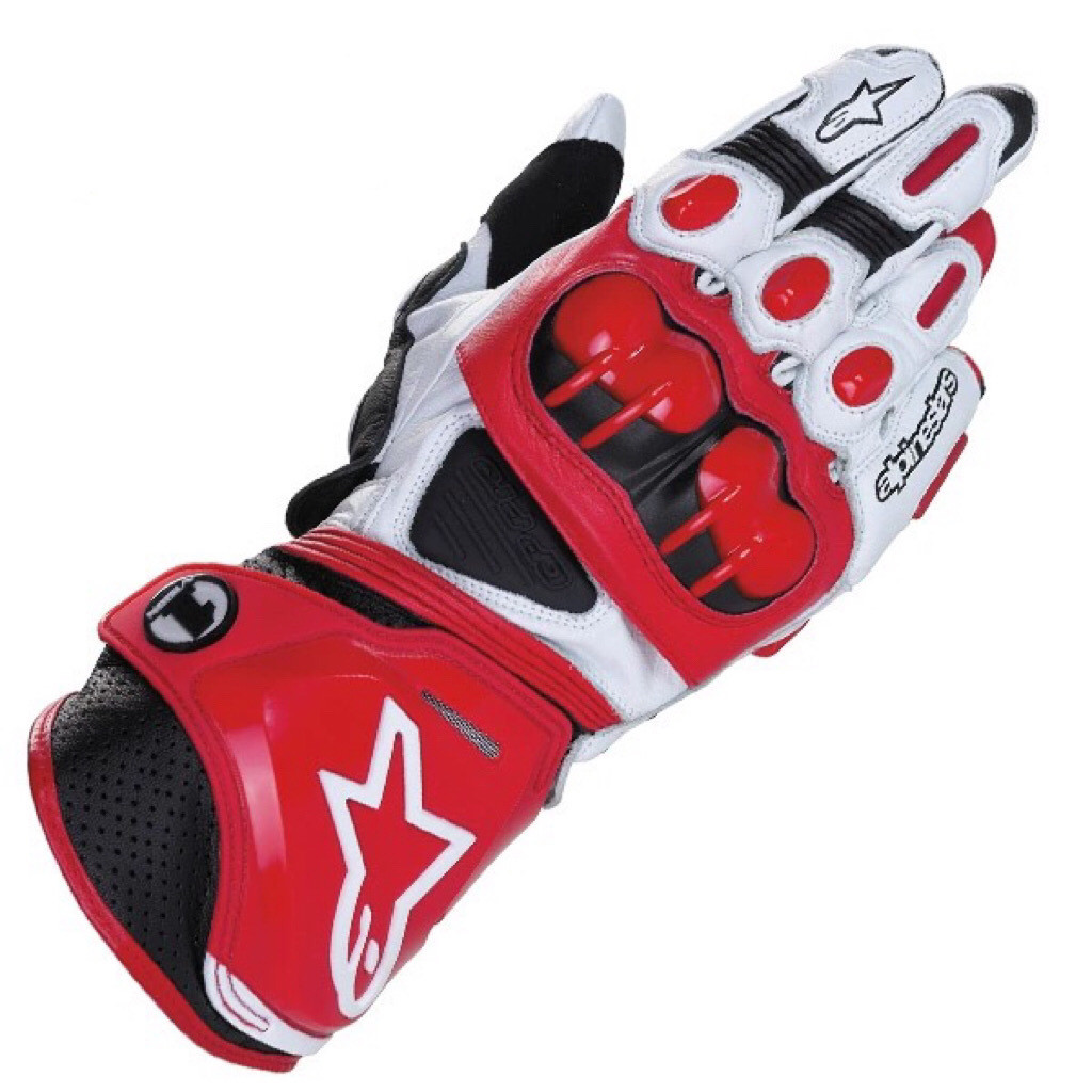 Racing Anti-Fall Long Gloves Wrist Protection for Palm Fiber Optic Cable Sleeve Sheepskin Gloves Fit Non-Slip Classic Knight Gloves Comfortable Touch Screen Off-road Motorcycle Racing Genuine Leather Gloves ราคา ถูกที่สุด ดีลบีเคเค แกลเลอรีภาพที่ 5