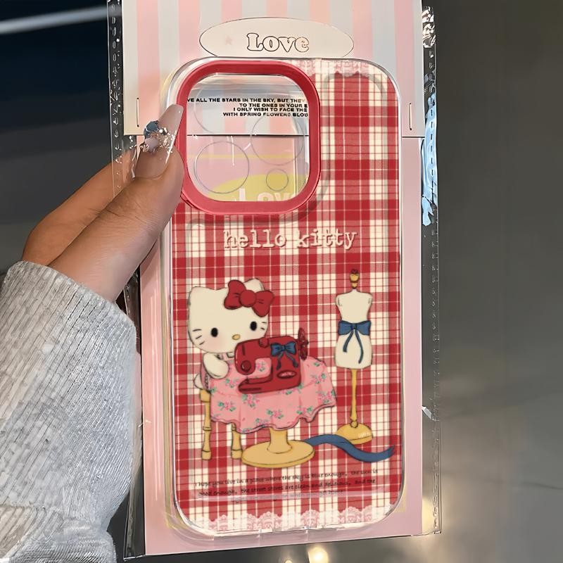 Hello Kitty TailorสําหรับRedmi A3 10C 9T 13C 12C A1 9A A2 9C Redmiหมายเหตุ13Pro 12 11Pro 10 Pro 9S 8