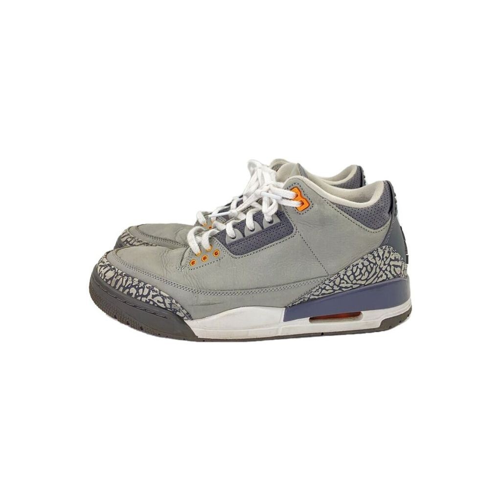 Nike รองเท้าผ้าใบคุณภาพสูง AIR JORDAN 3_AIR 3 27.5cm GRY ส่งตรงจากญี่ปุ่นมือสอง
