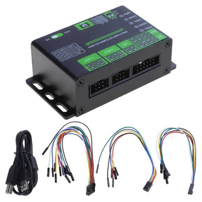 รัก* USB to UART I2C SPI JTAG Converter USB to 2CH UART USB to 1CH UART 1CH I2C