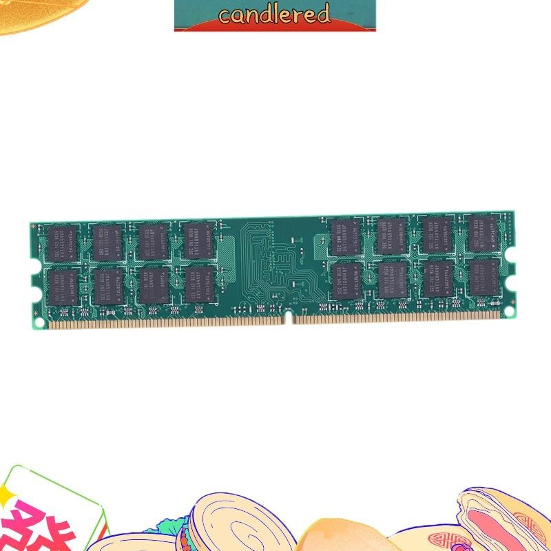 หน่วยความจํา DDR2 4GB 1.5V 800MHZ PC2-6400 240 Pin DIMM ไม่บัฟเฟอร์ Non-ECC สําหรับเมนบอร์ด AMD เทียนตั้งโต๊ะ
