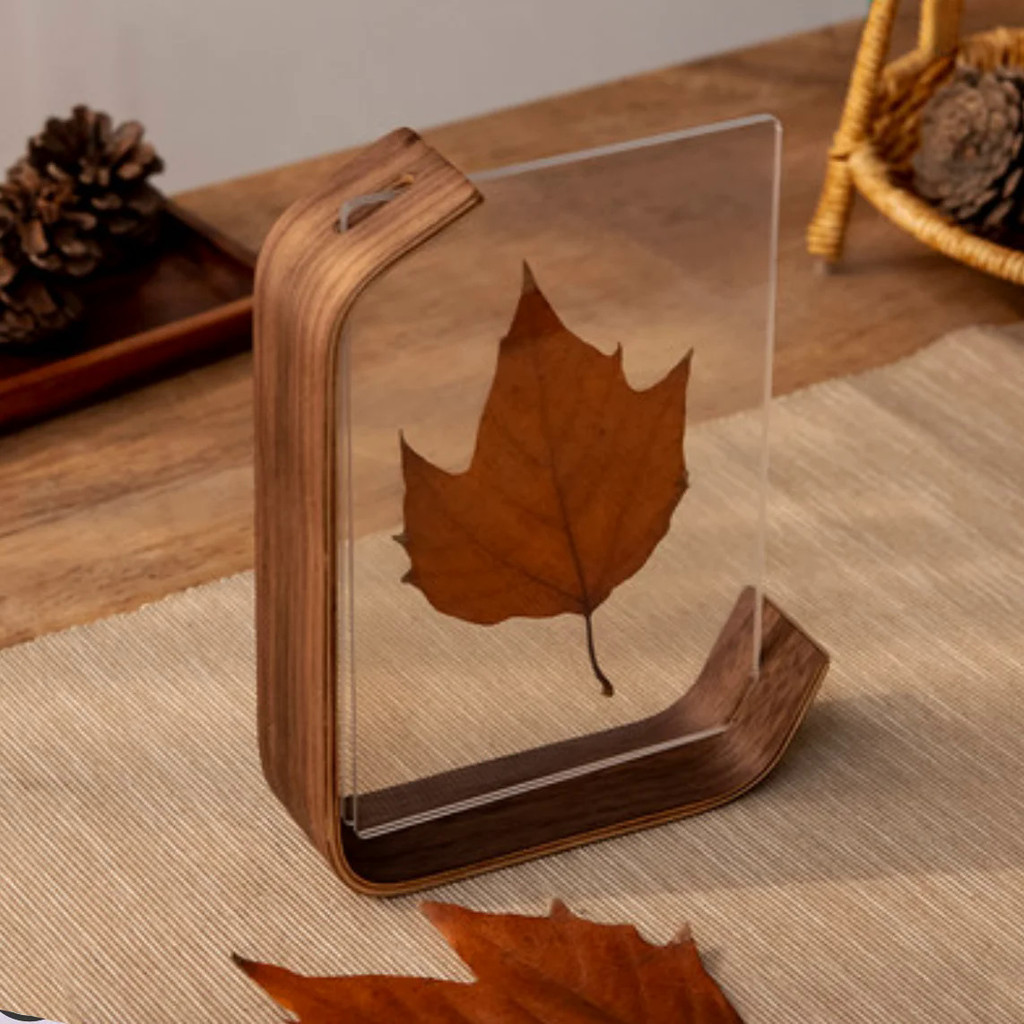 VCC Acrylic Wooden Photo Frame Herbarium Display Frame DIY Frame Photo Frames For Wedding Party Pict