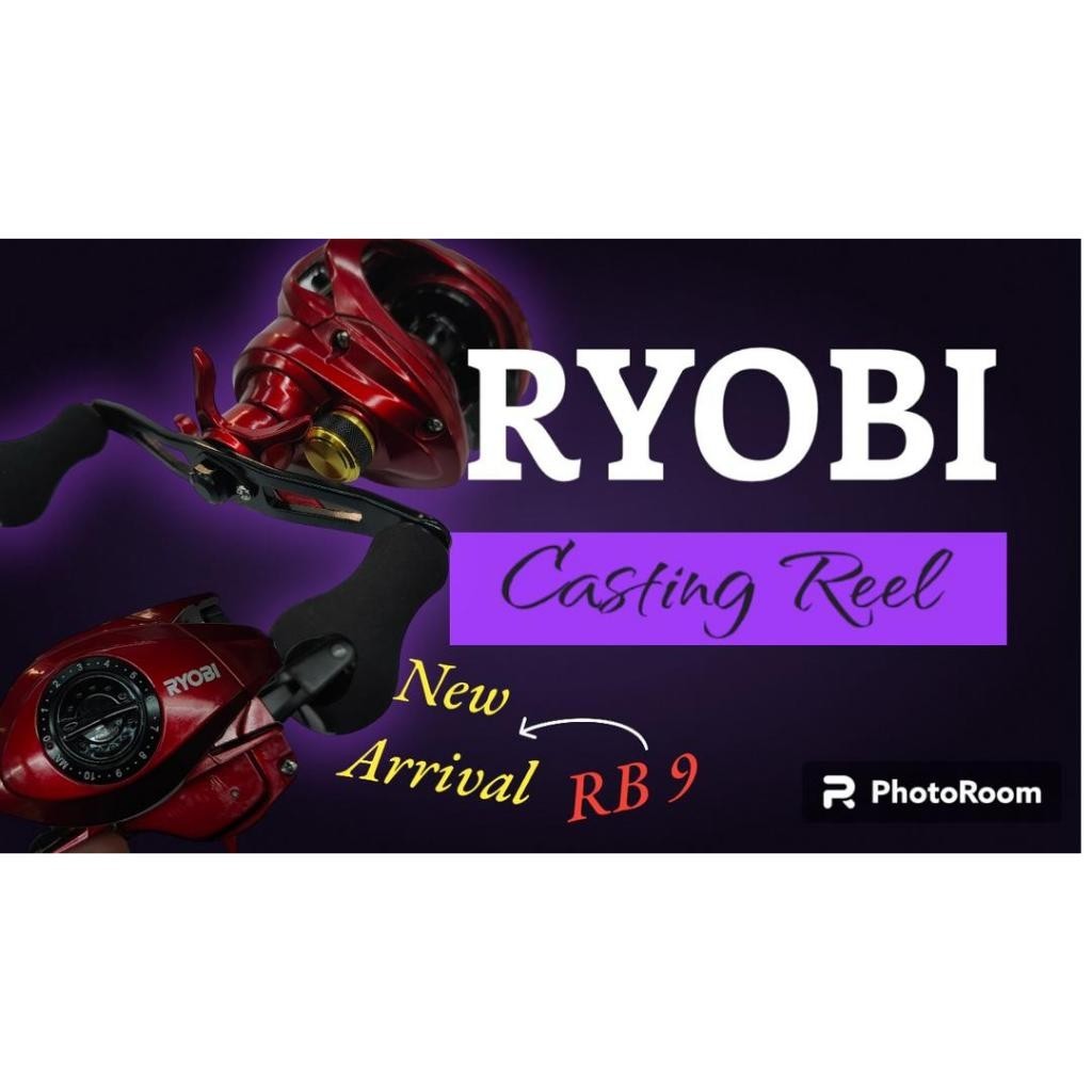 2024 RYOBI RB 9 BAITCASTING REELS