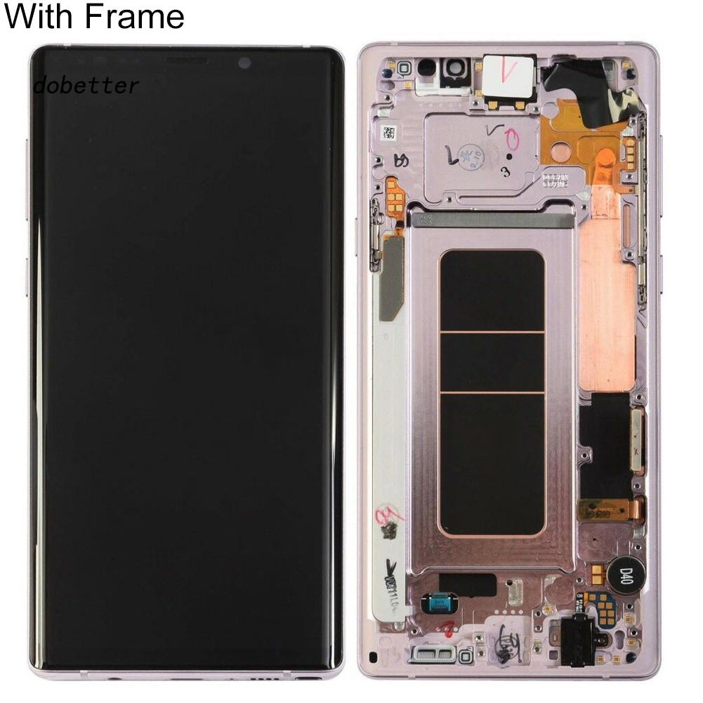  อะไหล่หน้าจอสัมผัสดิจิทัล LCD พร้อมกรอบ สําหรับ Samsung Galaxy Note 9 N960