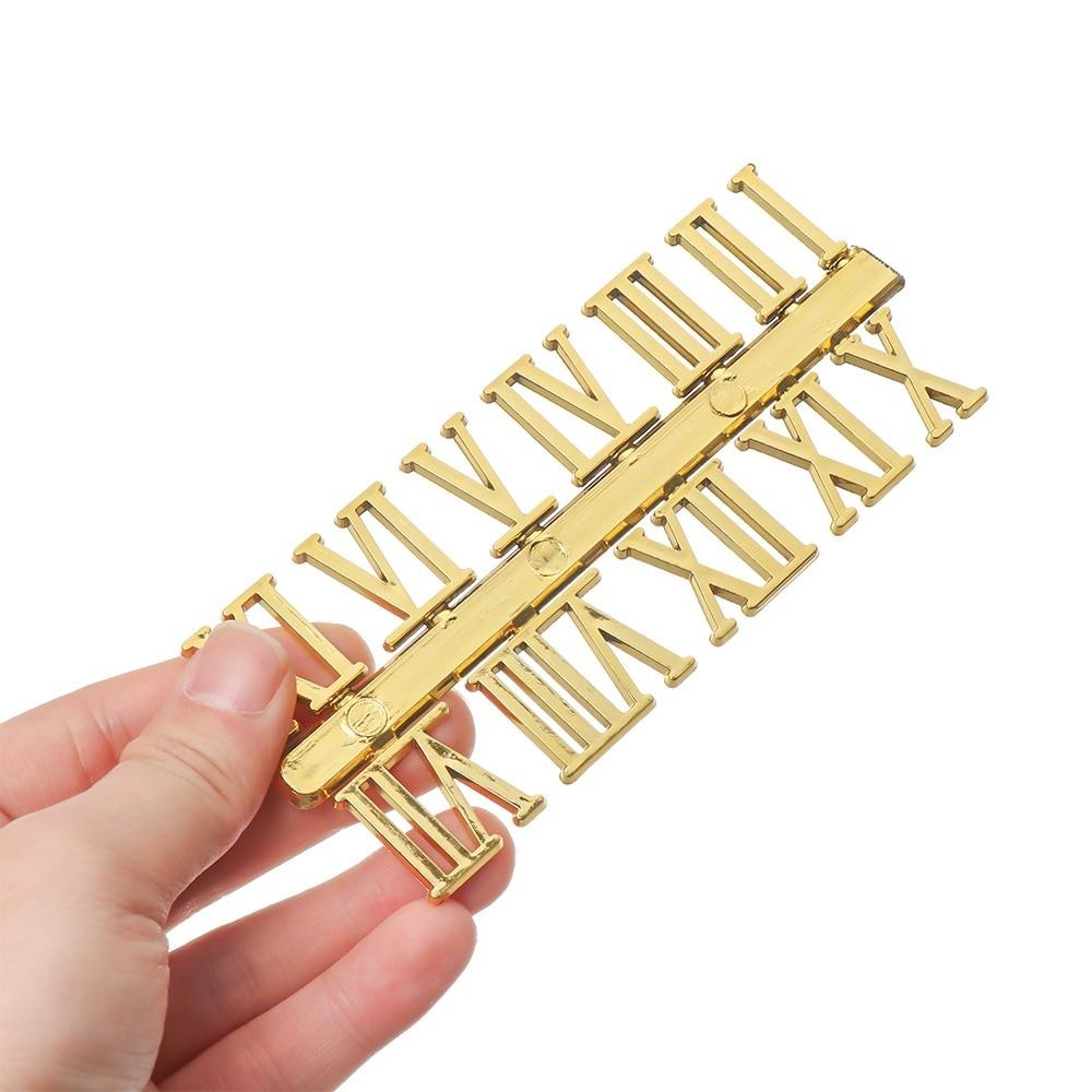 Lilac1 อะไหล่นาฬิกาควอตซ์ดิจิทัล ตัวเลขโรมัน ตัวเลขอาหรับ แฮนด์เมด DIY 1 ชุด - รูปที่ 7