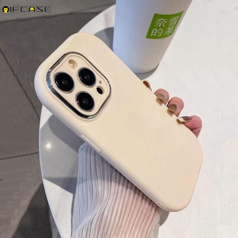 สําหรับ Realme 11 9 Pro Plus 8 8s 7 GT 5G Master Neo Flash 2T 2 T เคสโทรศัพท ์ เลนส ์ โลหะรูปไข ่ รอบ Candy สีสีสัน Matte Frosted น ่ ารักซิลิโคนนุ ่ มกรณีกรณี