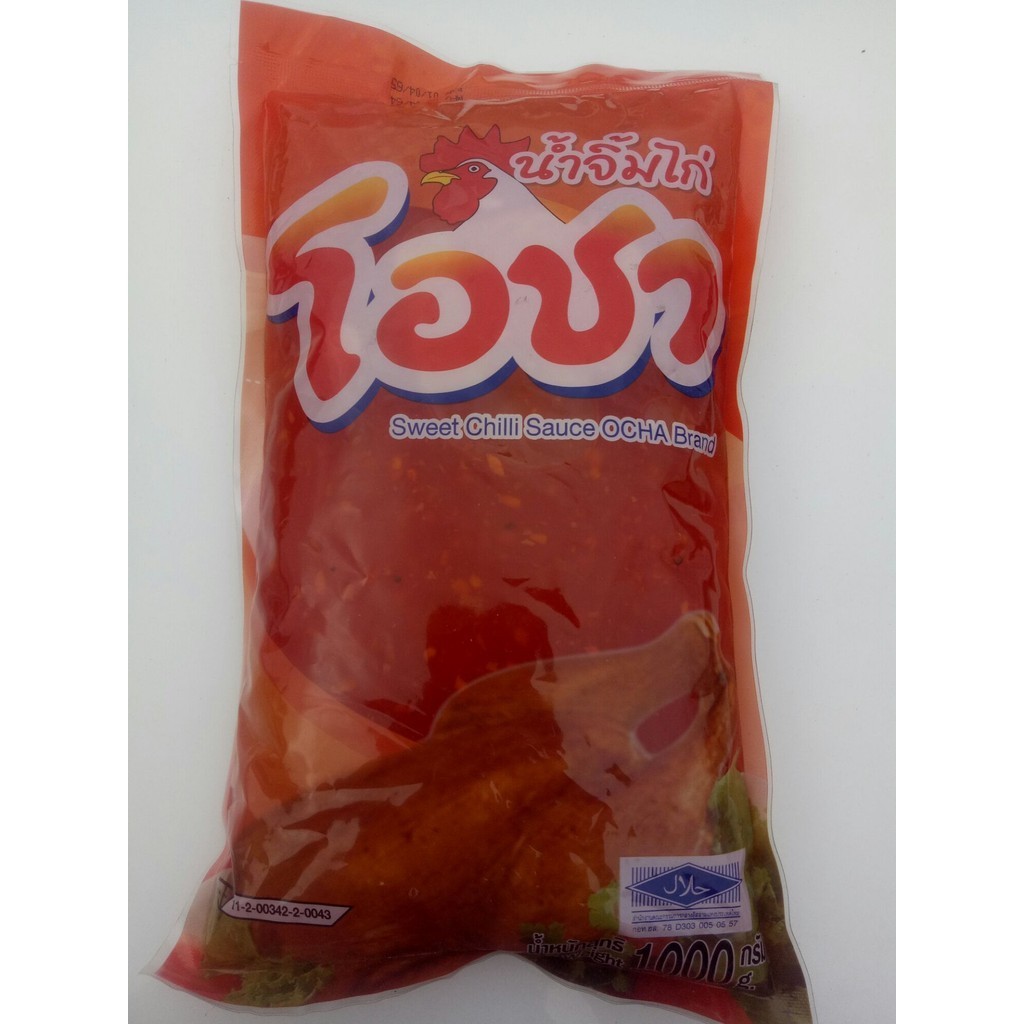 น้ำจิ้มไก่โอชา 1 แพค ขนาด 1000 กรัม(1กิโลกรัม)