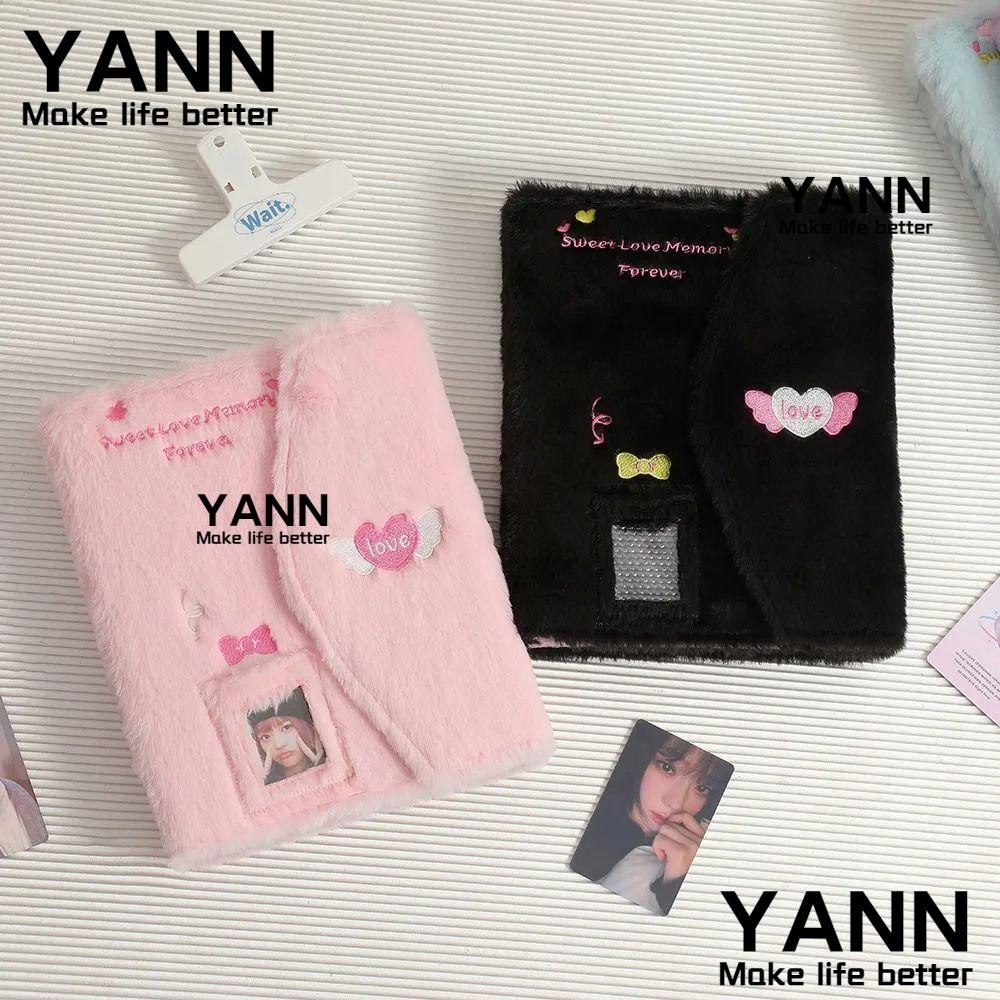 Yann1 Kpop Idol Photo Cards Collect, Binder A5 Photo Card Holder, Kawaii Plush เครื ่ องเขียนของขวัญ