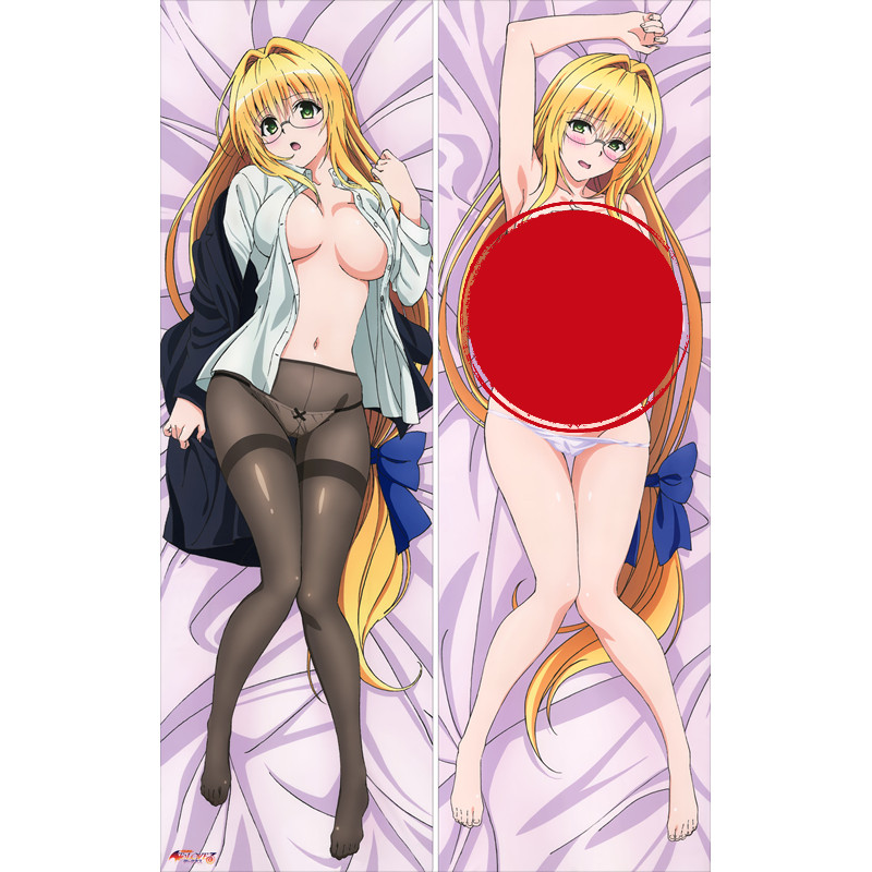 To Love-Ru Eve Konjiki no Yami Golden Darkness อะนิเมะ Dakimakura กอดหมอนกรณี Props พิมพ ์ สองด ้ าน