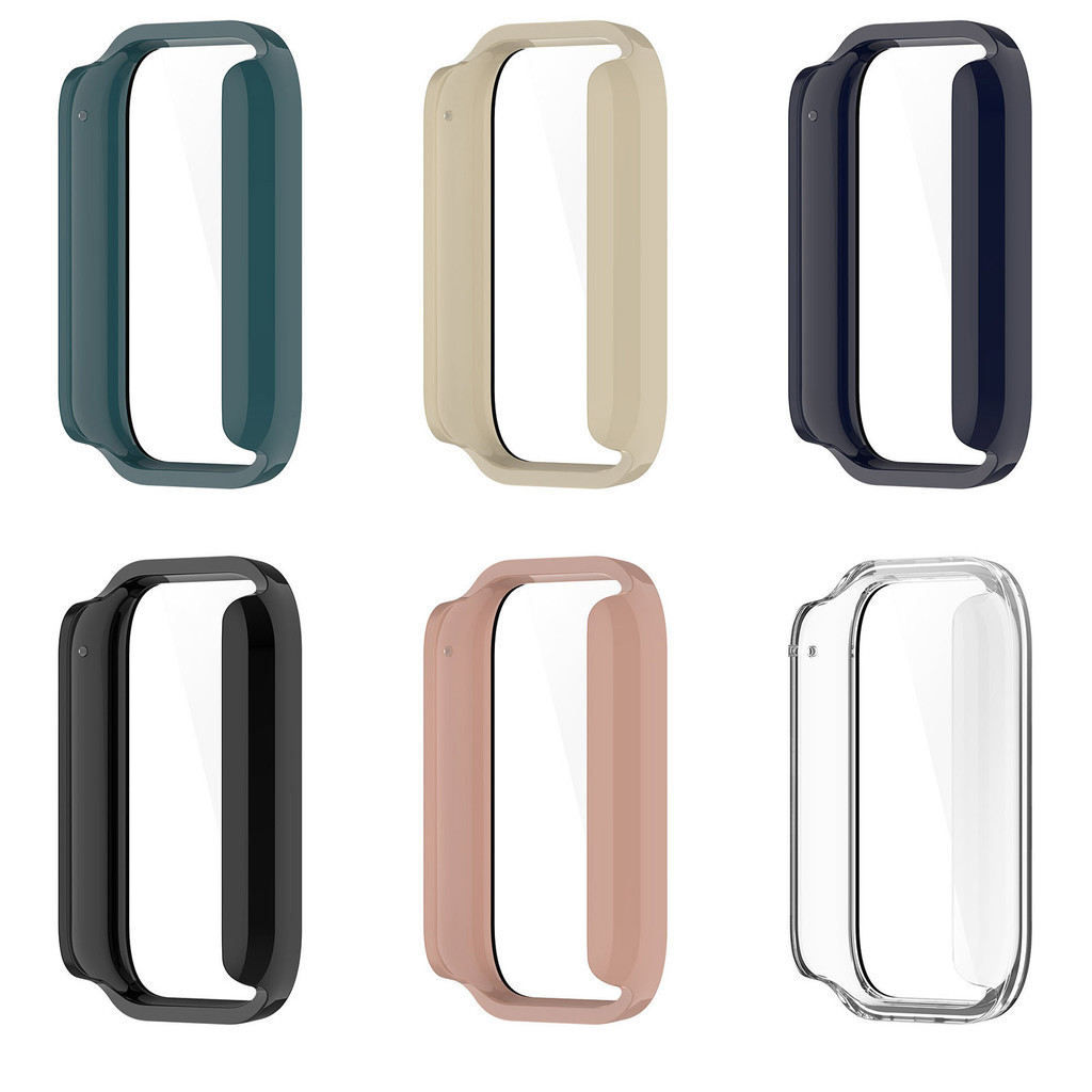 เคสป้องกันหน้าจอ PC พร้อมฟิล์มกันรอย แบบเต็มจอ สําหรับ Xiaomi Mi Band 8 Pro ราคา ถูกที่สุด ดีลบีเคเค แกลเลอรีภาพที่ 3