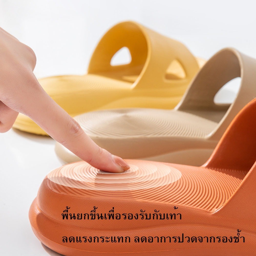 รองเท้าแตะ เพื่อสุขภาพ เเก้รองช้ำ รองรับแรงกระแทก 2889 ใส่สบาย นุ่ม ใส่จนลืมว่าใส่  Non - slip รองเท้าเพื่อสุขภาพ กันน้ำ