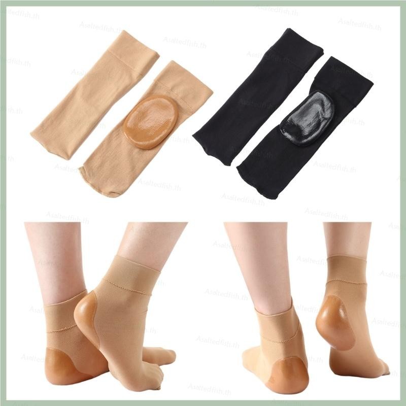 As Vented Moisturizing Gel Heel Socks Spa Socks for Foot Care Treatment Dry Feet