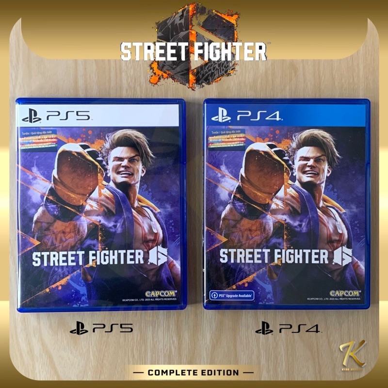 แผ่นเกมส์ PS4, PS5 : Street Fighter 6 (zone3) มือ1, มือ2 สินค้ามีพร้อมส่ง!!!