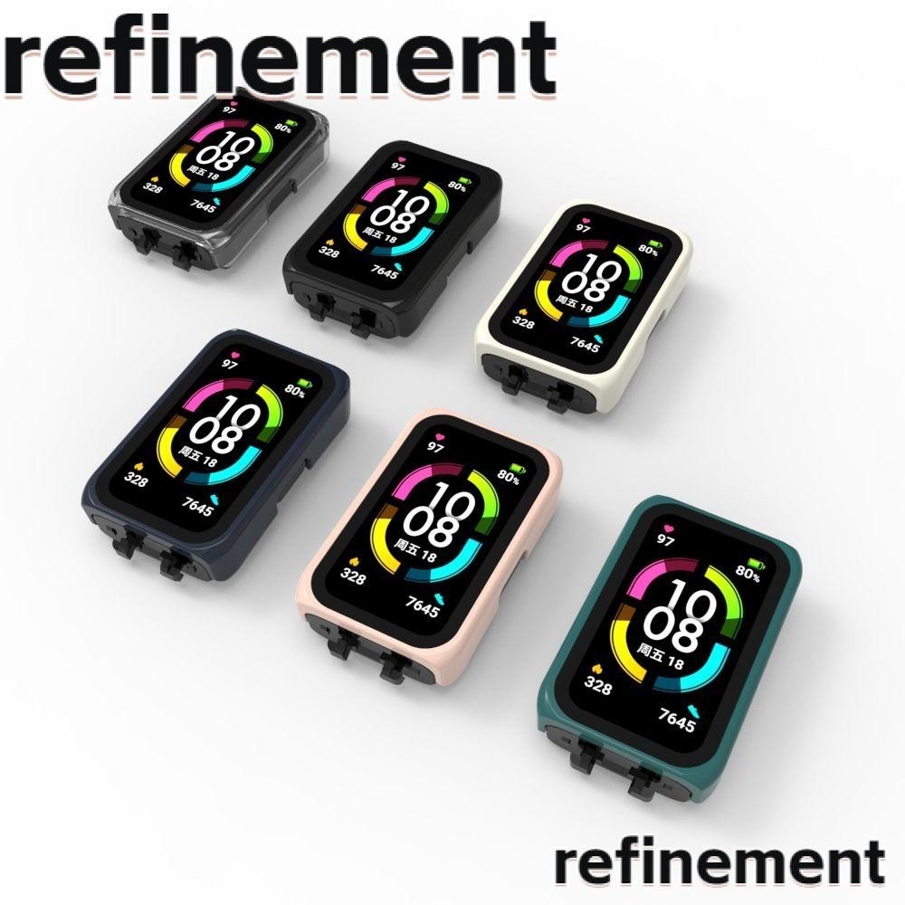 Refinement Cover Full Coverage Protective PC Shell สําหรับ Huawei Band 6 Honor Band 6