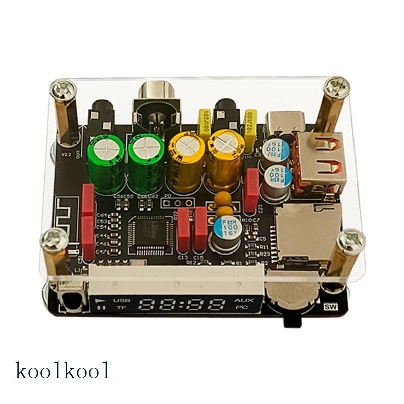 Kool Power Amplifier Board สําหรับลําโพง Bluetooth เข ้ ากันได ้ กับ Power Amplifier Board พร ้ อมเคสโมดูลเครื ่ องขยายเสียงดิจิตอล