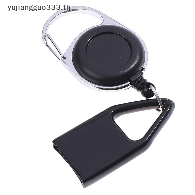 # Th # Leash Safe Stash Clip case ที ่ ใส ่ พวงกุญแจแบบพับเก ็ บได ้