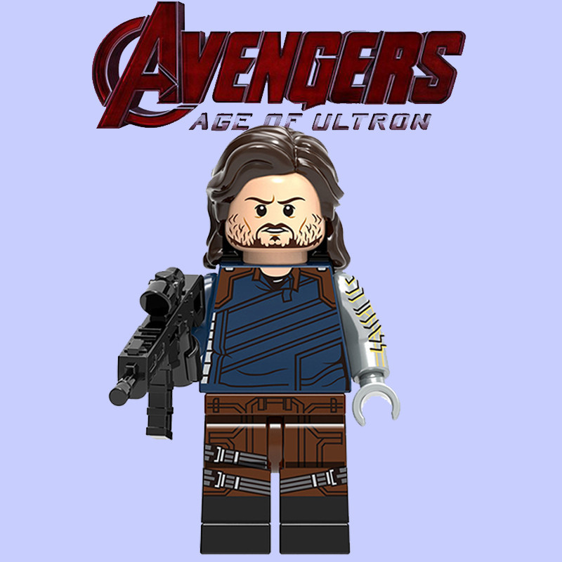 Xinhong Avengers 3 Superhero นักรบฤดูหนาว 868 ทหารฤดูหนาว Building Block Minifigure ของเล ่ นเข ้ ากันได ้ กับ Lego