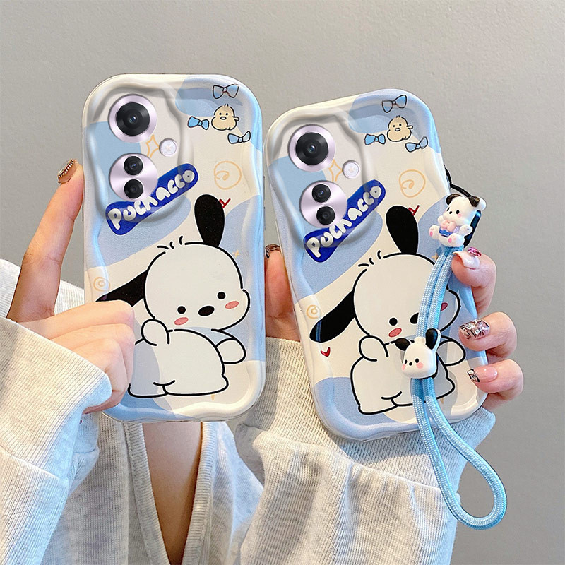 เคส OPPO RENO 11 F RENO 11 5G โทรศัพท์น่ารักป้องกันกรณี + สร้อยข้อมือน่ารัก MR