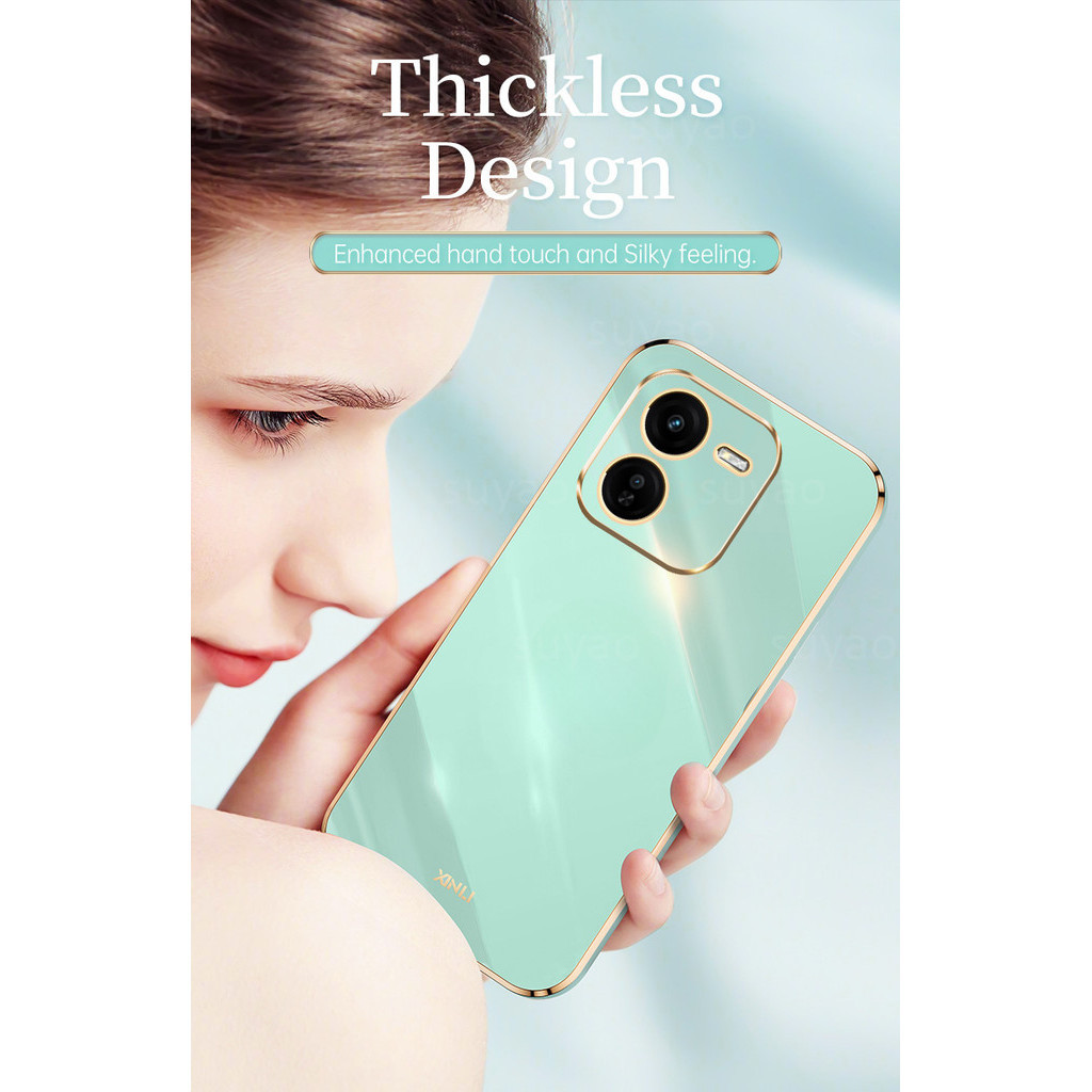 สําหรับ Vivo IQOO Z9 X Z9X Turbo 5G 2024 เคสโทรศัพท์สีทึบ รูปที่ 8