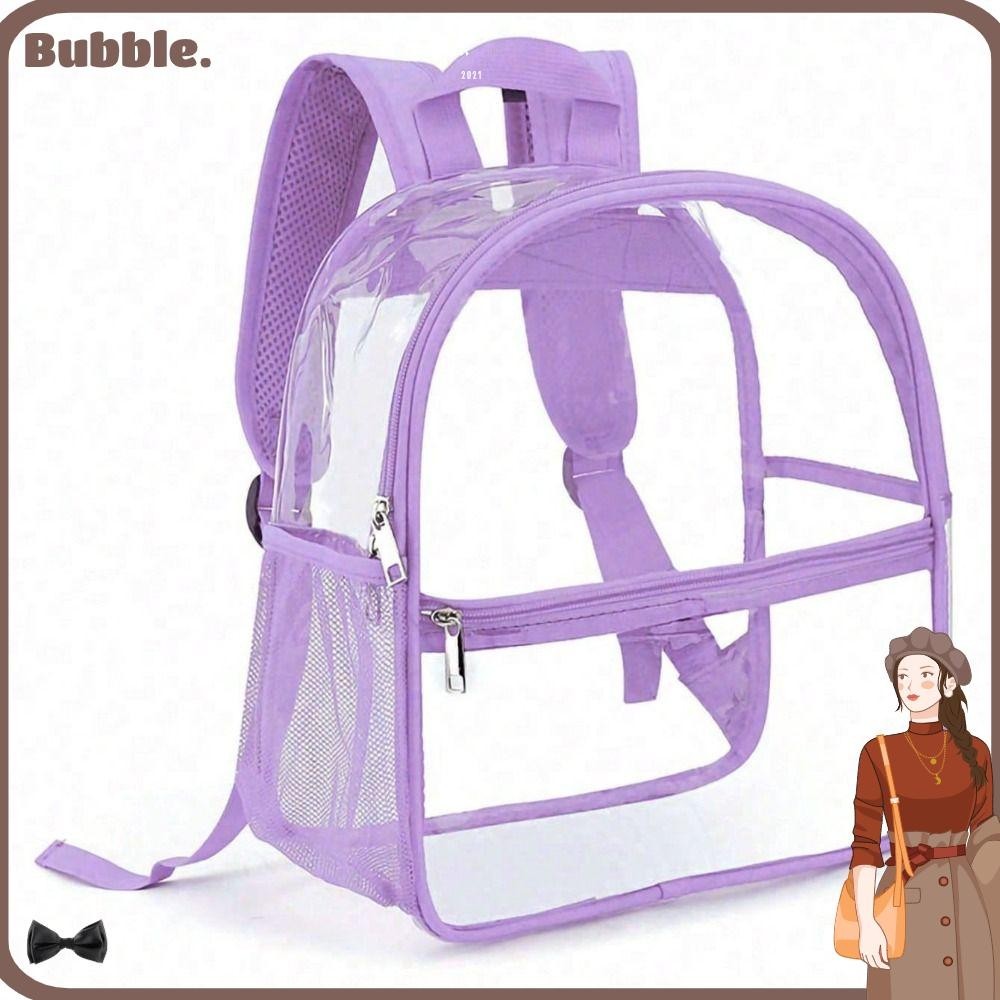 กระเป๋าเป้ ฟอง กระเป๋าเป้สะพายหลัง พีวีซี โปร่งใสขนาดเล็กฤดูร้อนความจุขนาดใหญ่กันน้ํากระเป๋าโทรศัพท์มือถือเดินทางโรงเรี