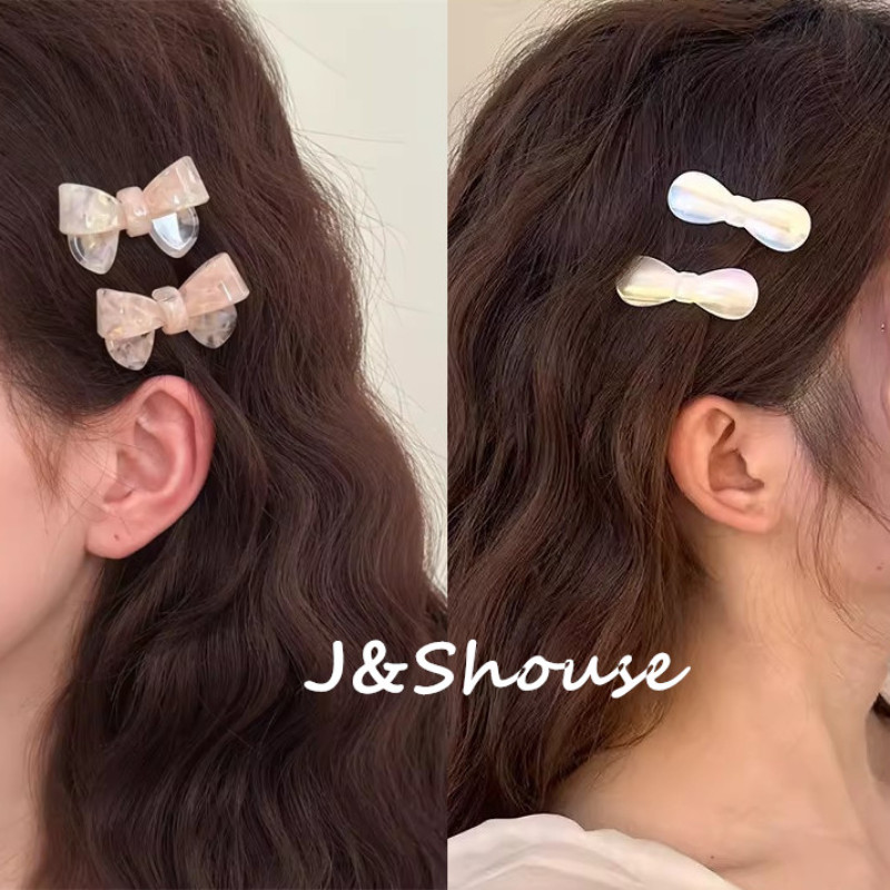 Kf771 สไตล์เกาหลี beauiful สีชมพูและนางเงือกอะซิเตทกุทัณฑ์ hairpstyle คลิปจระเข้แบนอุปกรณ์เสริมผู้หญิง