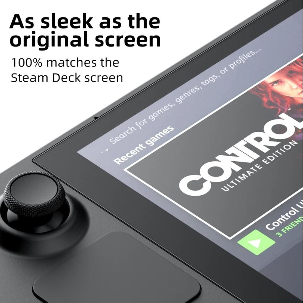 Skull & Co. Tempered Glass for Steam Deck & OLED (2 Pack)