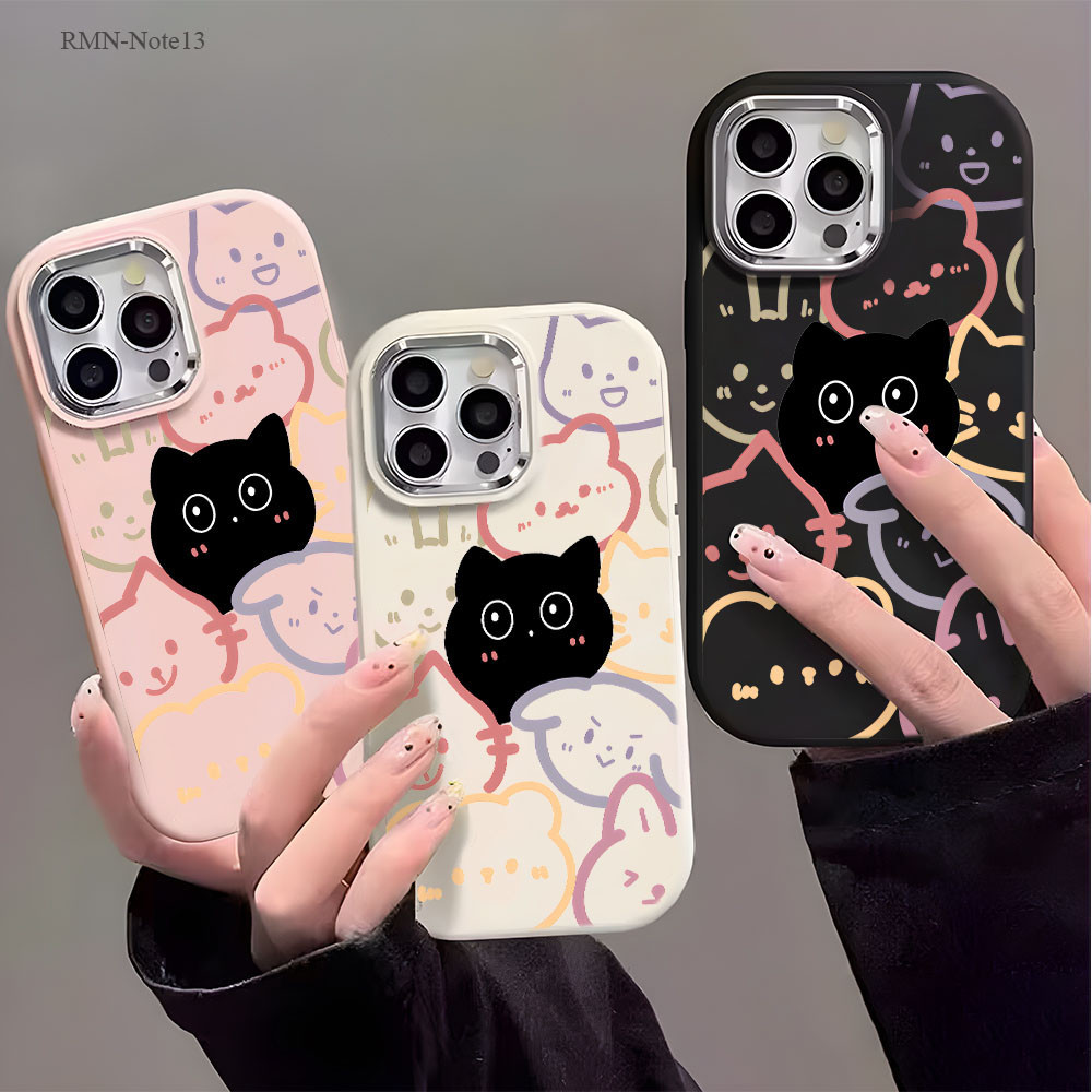 เคส For Xiaomi Redmi Note 14 13 12 11 11S 10 10S 9 9S 8 Pro Plus 4G 5G เคสเรดมี เคสนิ่ม เคสโทรศัพท์ เคสซิลิโคน Case PD